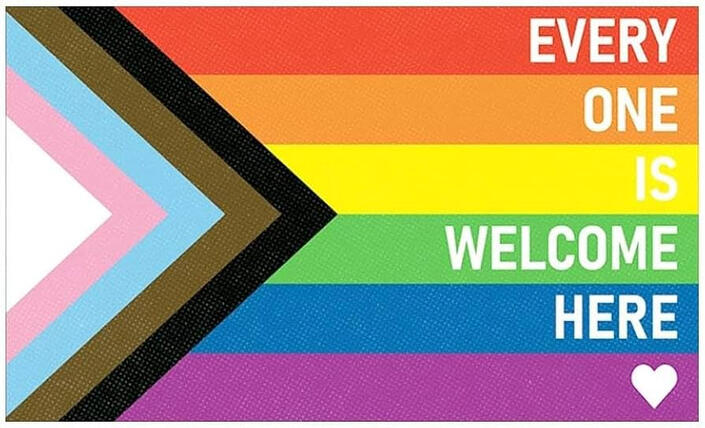 Welcome image This event welcomes everyone.